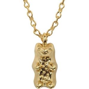 Tory Burch gold gummy bear necklace
